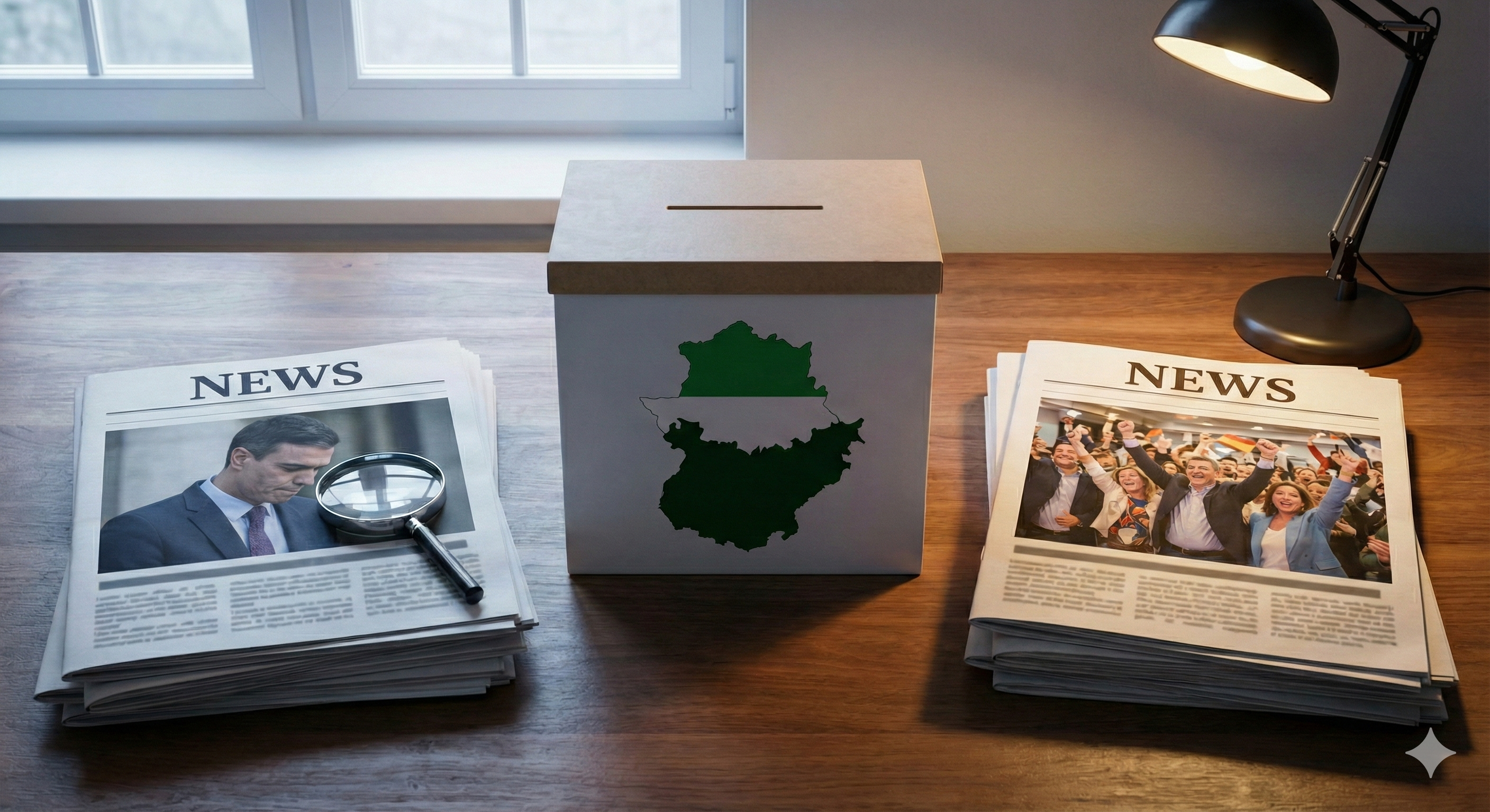 Urnas en Extremadura