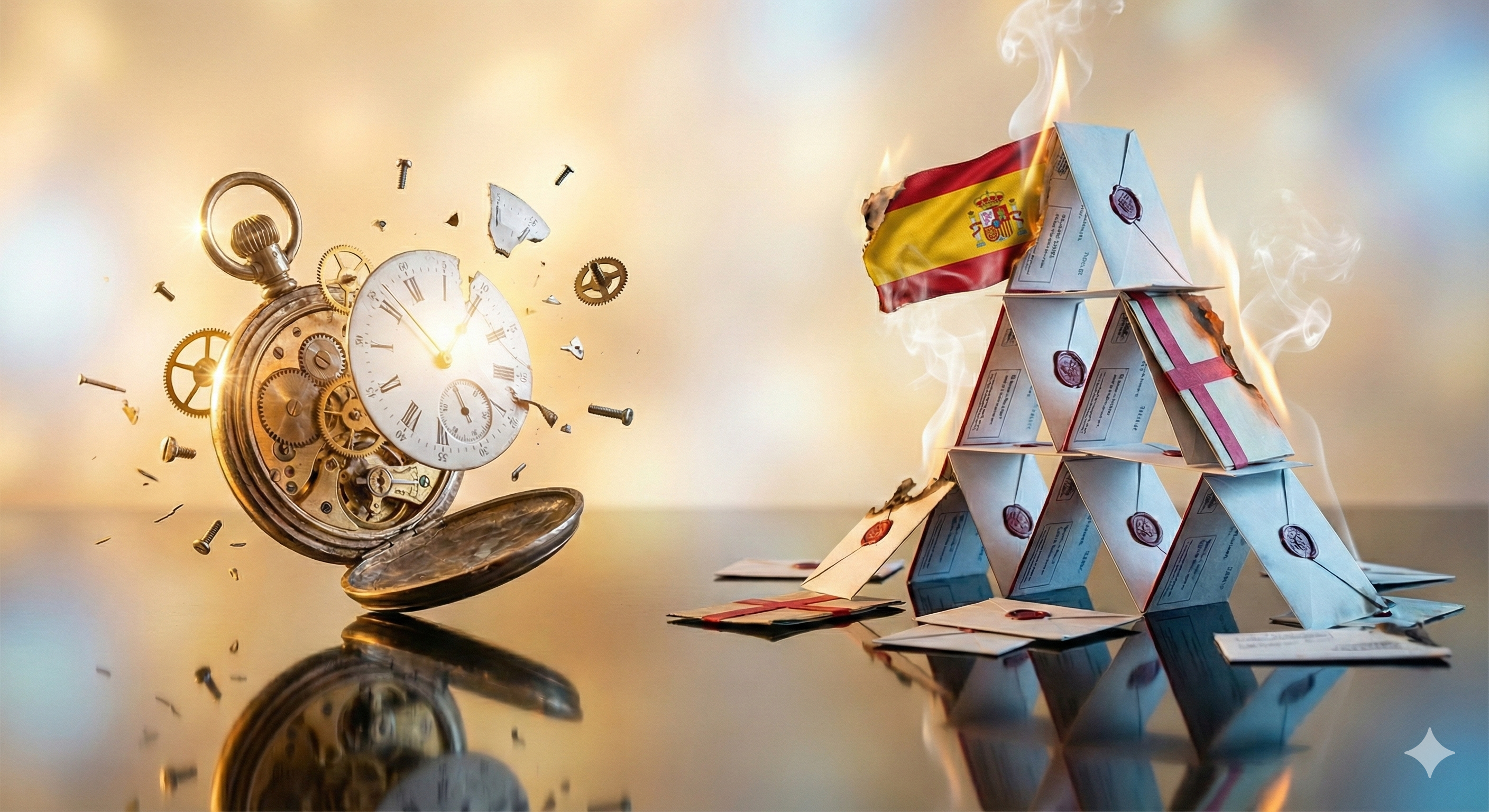 Feijóo y el 'Colapso': Dos relatos del balance anual