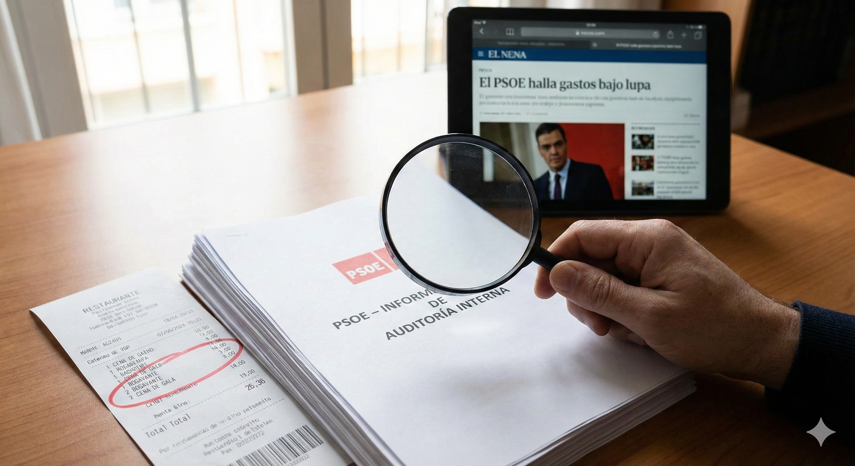 Informe del PSOE: ¿Mariscadas o Legalidad? Dos enfoques para una auditoría